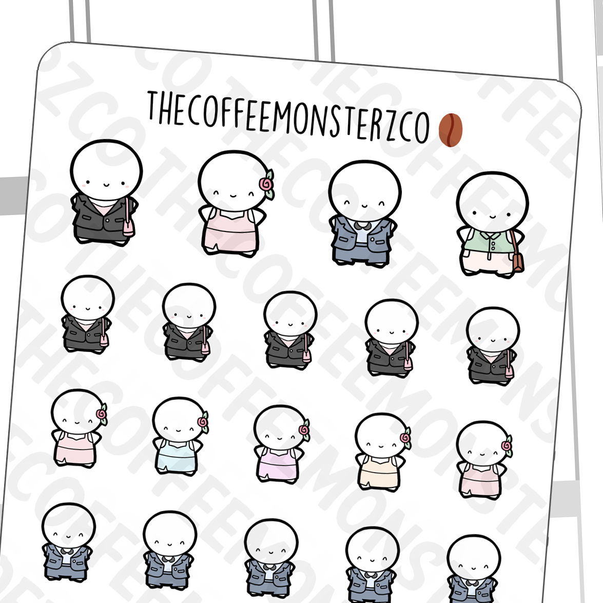 Formal Emoti Outfits, TheCoffeeMonsterzCo