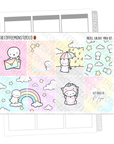 Pastel Galaxy Emoti Mini Kit, TheCoffeeMonsterzCo