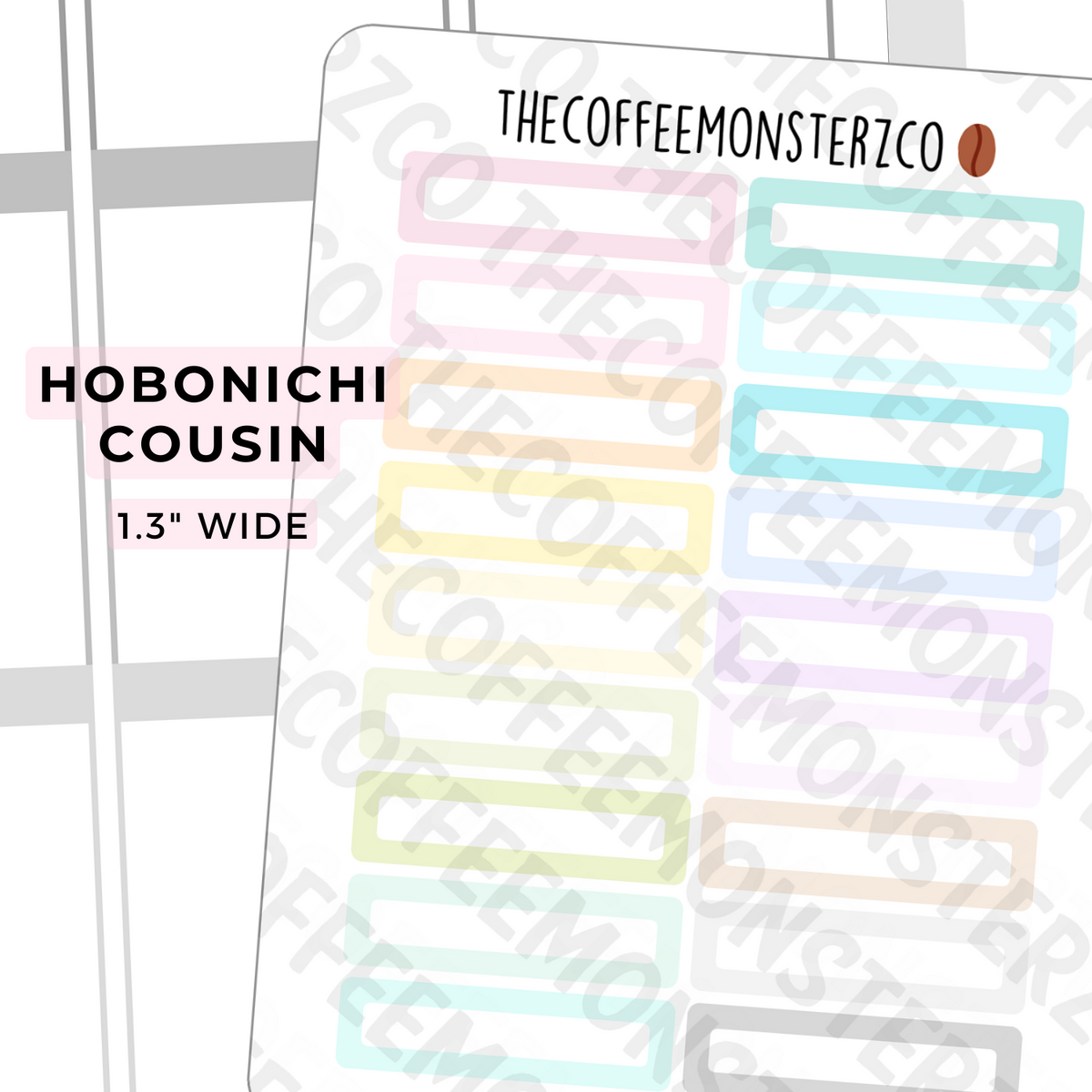 City Life Hobonichi Cousin Kit – TheCoffeeMonsterzCo