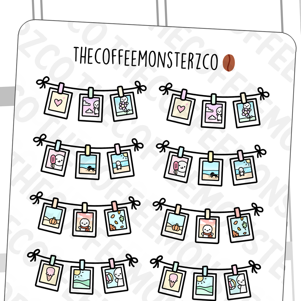 Make Memories Banner, TheCoffeeMonsterzCo