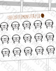 Nerdy Emotis, TheCoffeeMonsterzCo