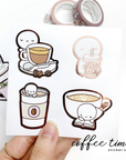 Coffee & Tea Time Sticker Seals