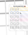 Achievements / Graduation Functional Emoti Stickers