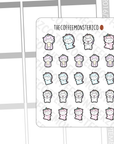 Unicorn Onesies Emotis - TheCoffeeMonsterzCo