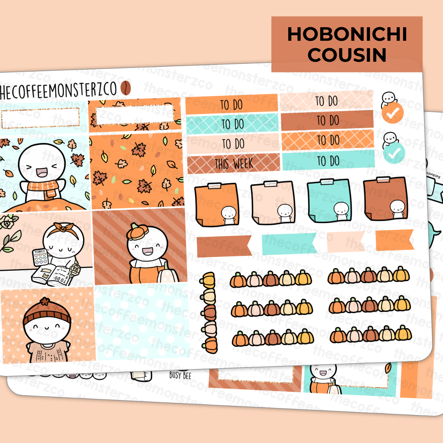 Autumn Emotis Hobonichi Cousin Kit