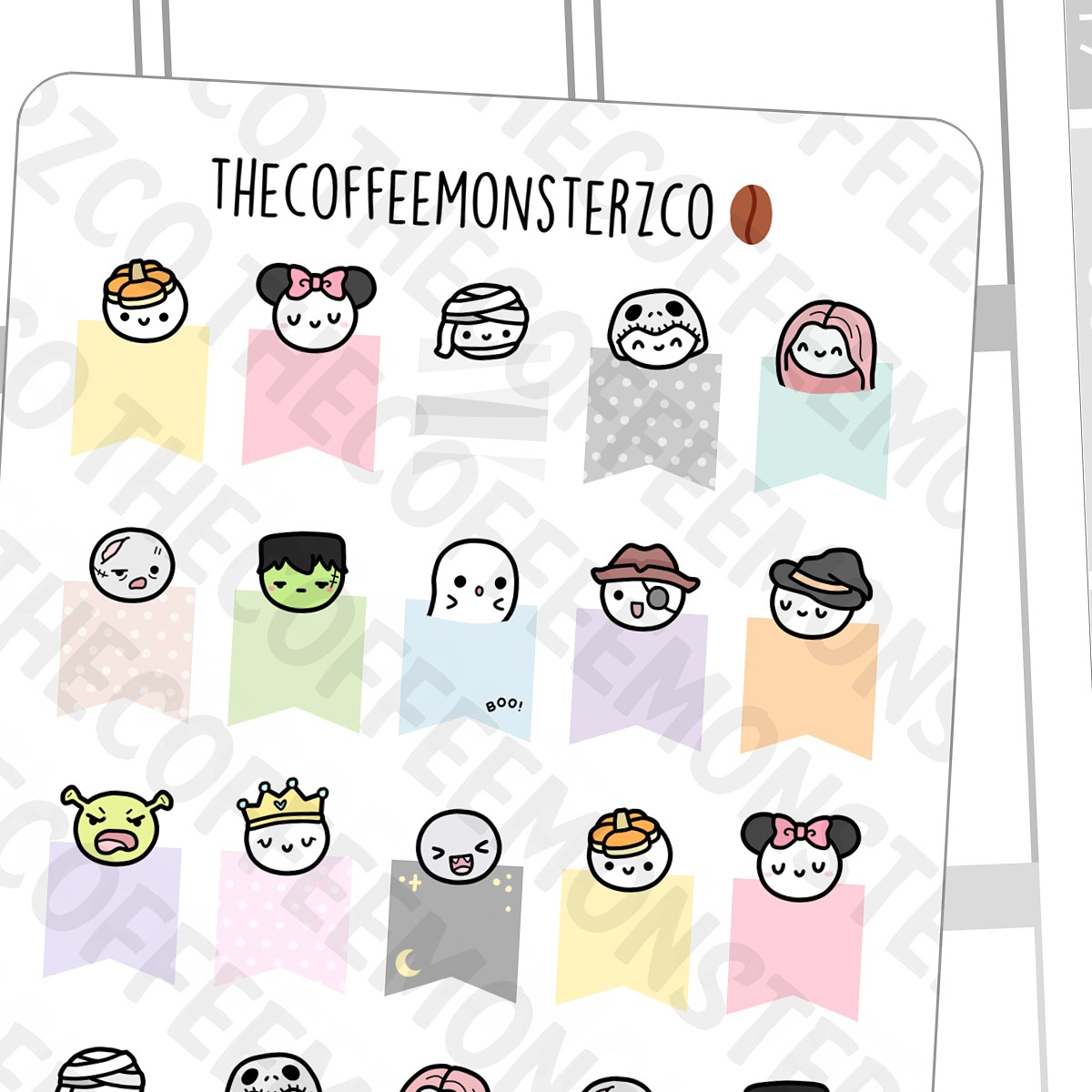 Halloween Emoti Flags (FINAL STOCK)