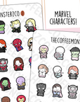 Superheroes Emotis Sampler