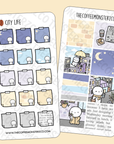 City Life Hobonichi Weeks Kit - TheCoffeeMonsterzCo