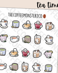 Tea Time Emotis Sampler - TheCoffeeMonsterzCo