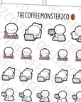 Netflix Emotis - TheCoffeeMonsterzCo