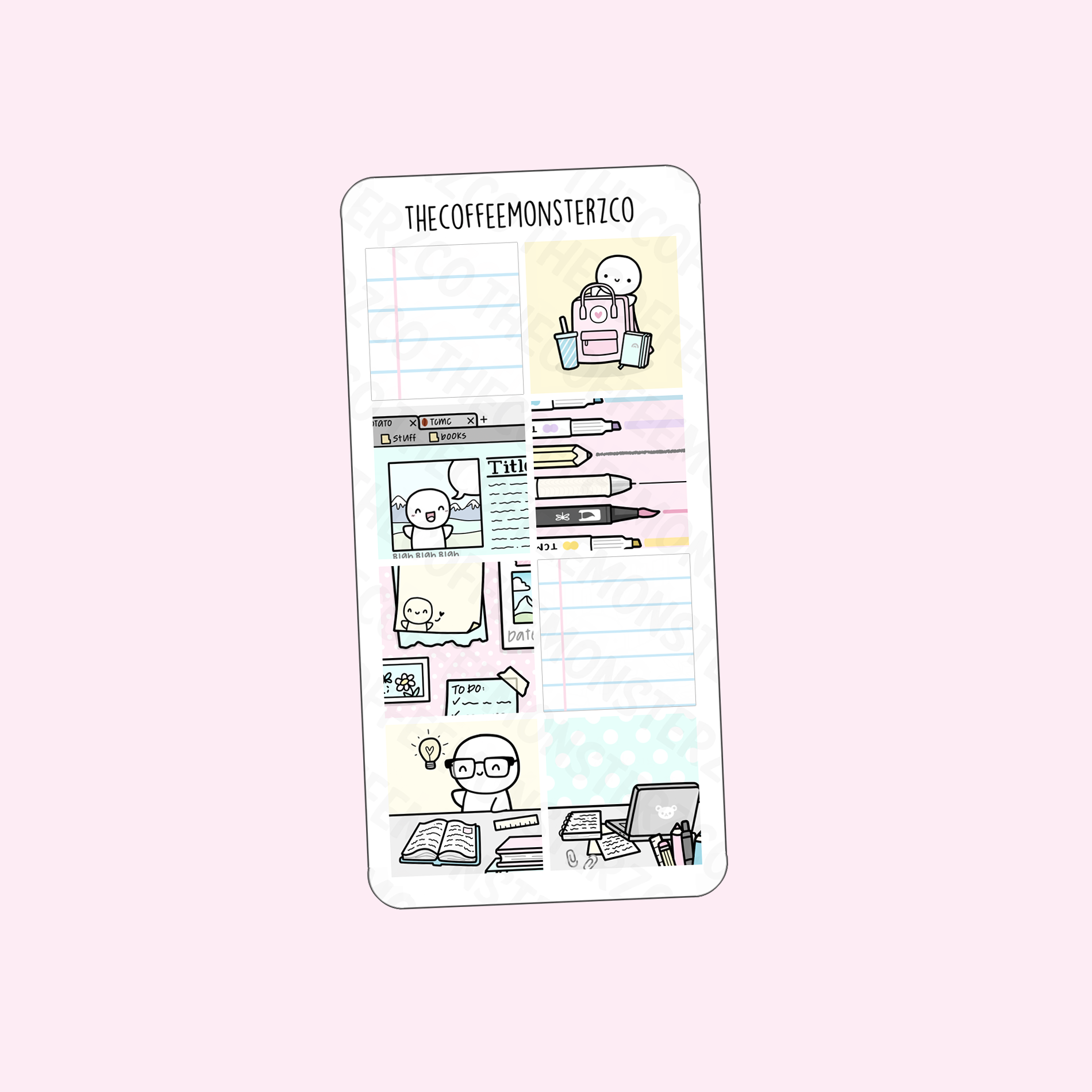 Back To School Hobonichi Weeks Kit