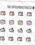 Halloween Package Doodles (FINAL STOCK) - TheCoffeeMonsterzCo