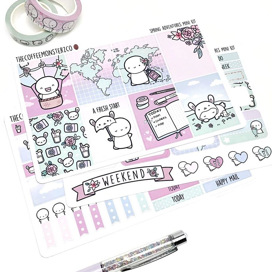 Spring Adventures Emoti Mini Kit