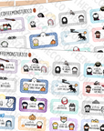 Halloween Movie Marathon Marquees