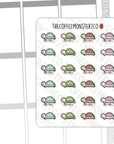 Tired Turtle Doodles - TheCoffeeMonsterzCo