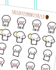 I am happy AF emotis, TheCoffeeMonsterzCo