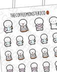 Backpack Emotis, TheCoffeeMonsterzCo