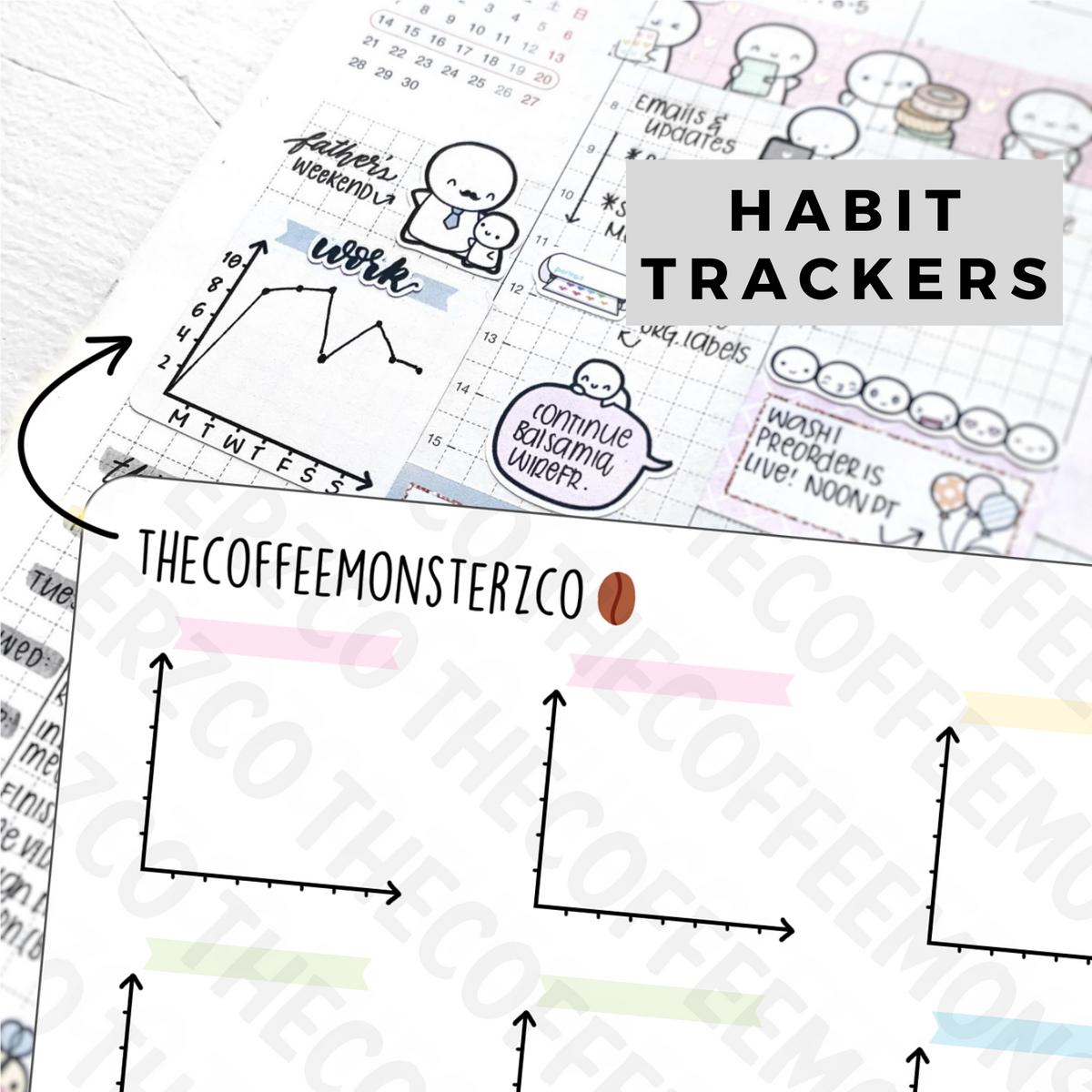 Hobonichi Weeks Christmas Gift Tracker for Note Pages / Hobonichi