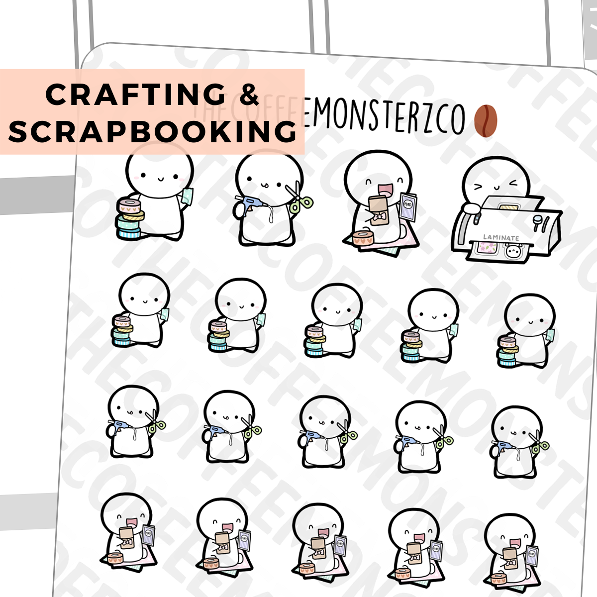 Crafting & Scrapbooking Emotis