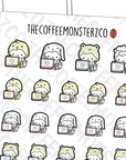 Spring Critters Working Emotis