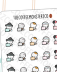 Halloween Working Emotis