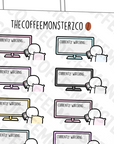 Currently Watching Emotis - TheCoffeeMonsterzCo