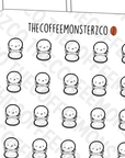 Meal Time Emotis - TheCoffeeMonsterzCo