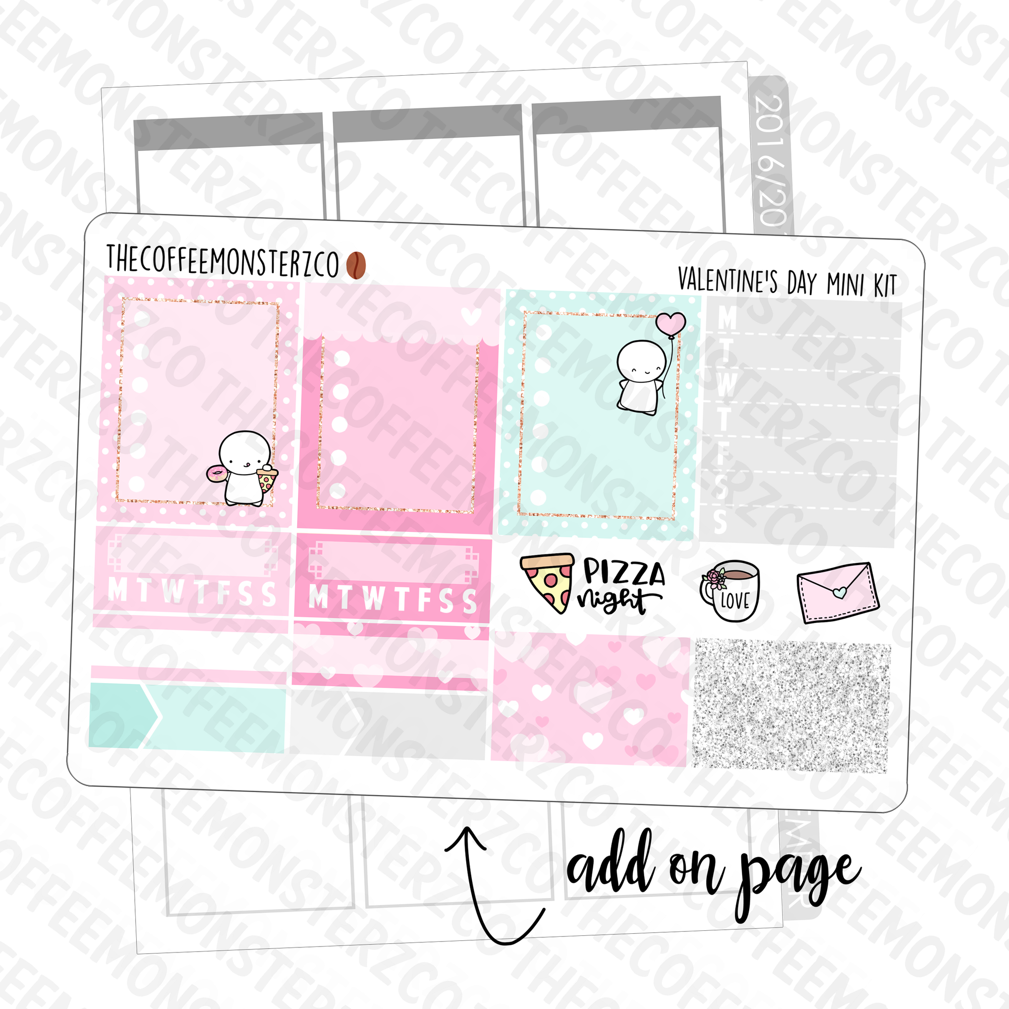 Valentine's Day Emoti Mini Kit