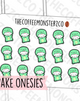 Snake Onesie Emotis (FINAL STOCK)