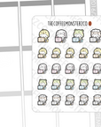 Spring Critters Working Emotis