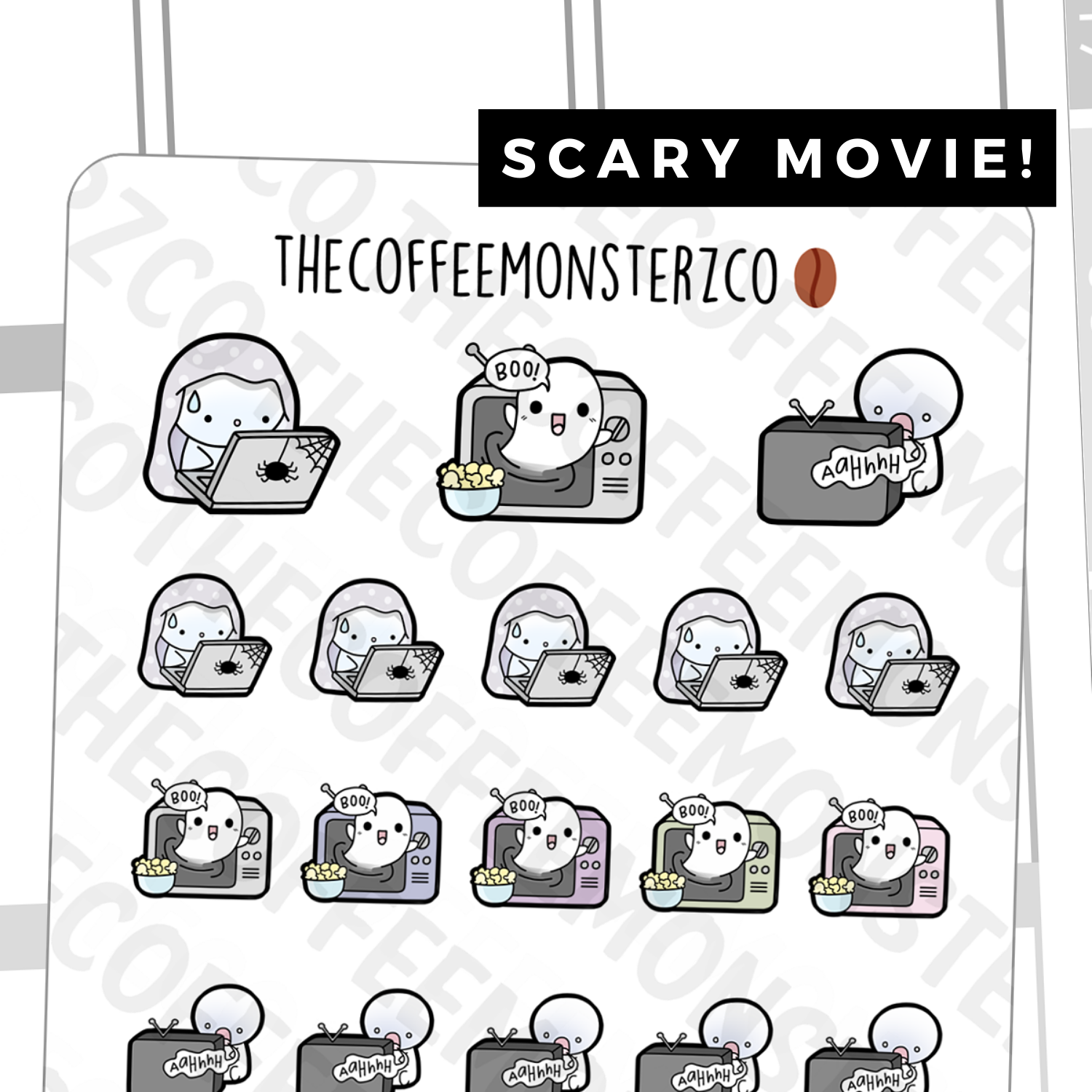 Scary Movie Emotis