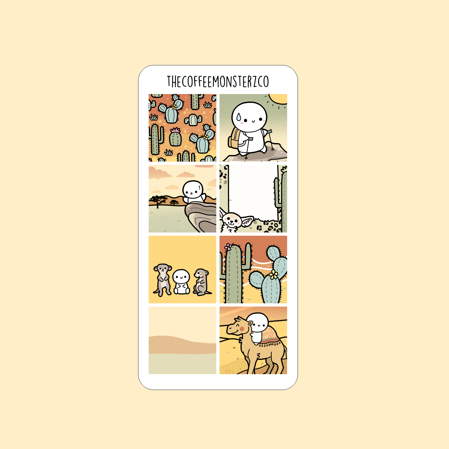 Desert Stroll Hobonichi Weeks Kit