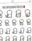 Grocery Emotis - TheCoffeeMonsterzCo