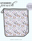 Misty Purple - Emoti Stationery Pouch