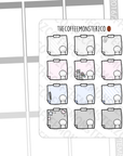 Classic Emotis Functional Stickers