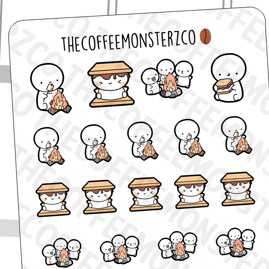 S'mores & Campfires - TheCoffeeMonsterzCo