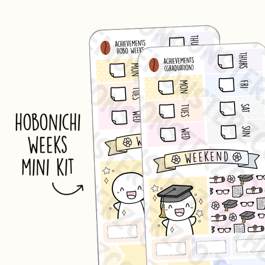 Achievements / Graduation Hobonichi Weeks Kit