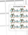 Beach Nap Emotis - TheCoffeeMonsterzCo