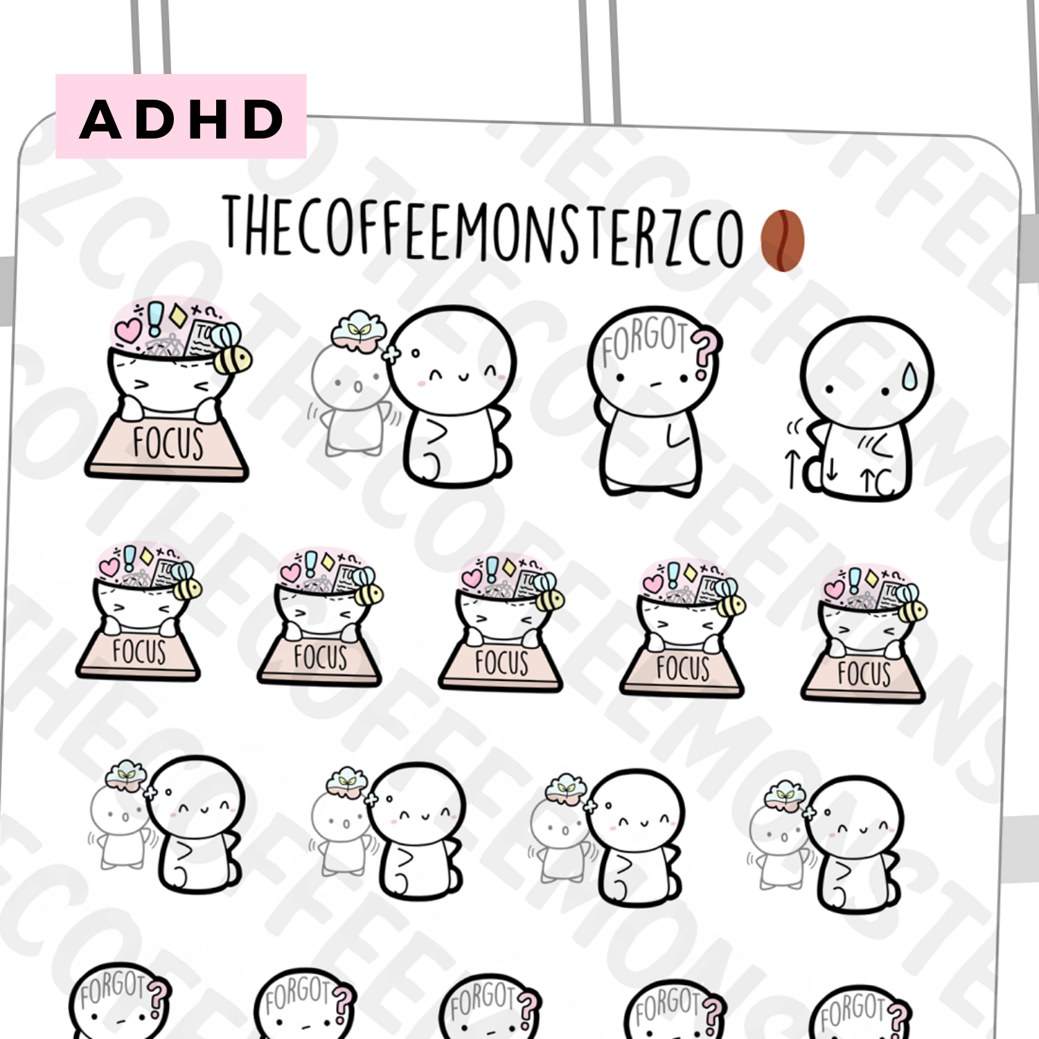 ADHD Emotis