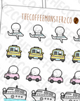 Transportation Emotis (FINAL STOCK)