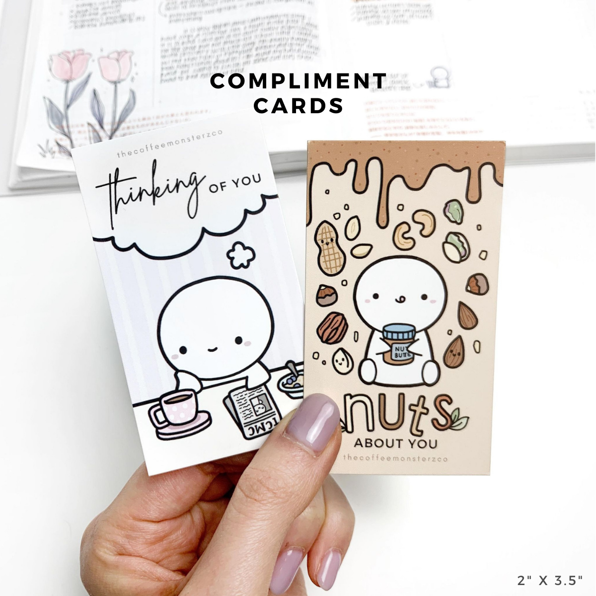 Compliment Cards (1 per customer)