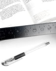 Black - Emoti Metal Ruler