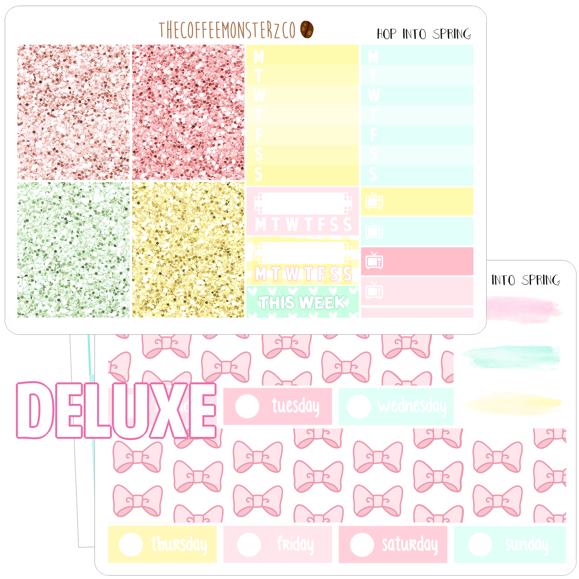 hop into spring full vertical kit, TheCoffeeMonsterzCo