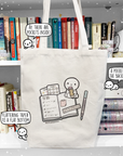 Planner Supplies - "More Than A Tote" Tote Bag (misfit, 1 per customer)