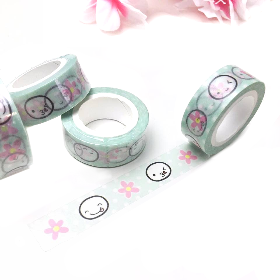 emoti washi tape, TheCoffeeMonsterzCo