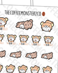 UnBEARable Emotis - TheCoffeeMonsterzCo