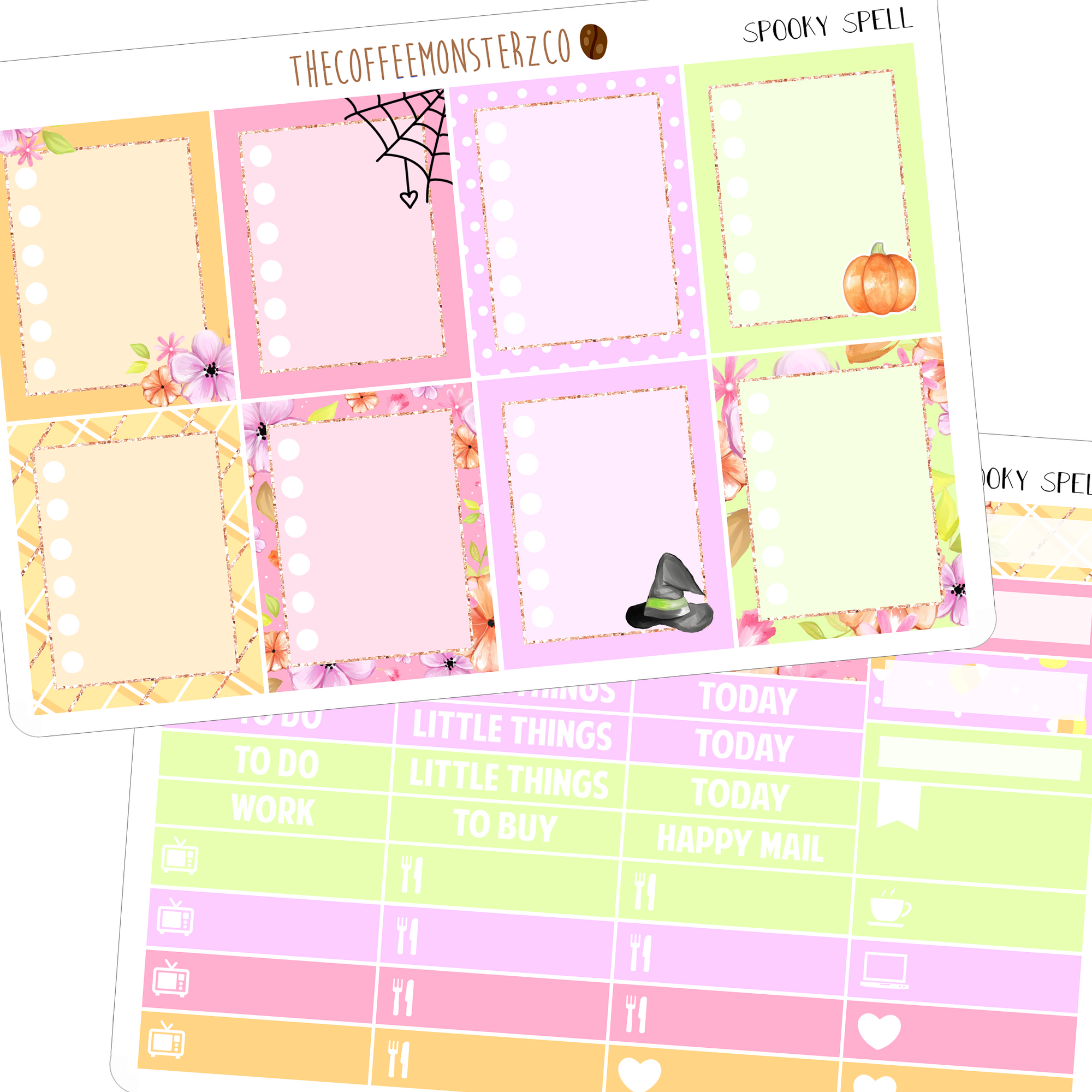 spooky spell full vertical kit, TheCoffeeMonsterzCo