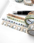 WonderPens x TheCoffeeMonsterzCo Collaboration Washi Tapes