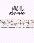 Sunset Shimmer Washi Tape - 15mm