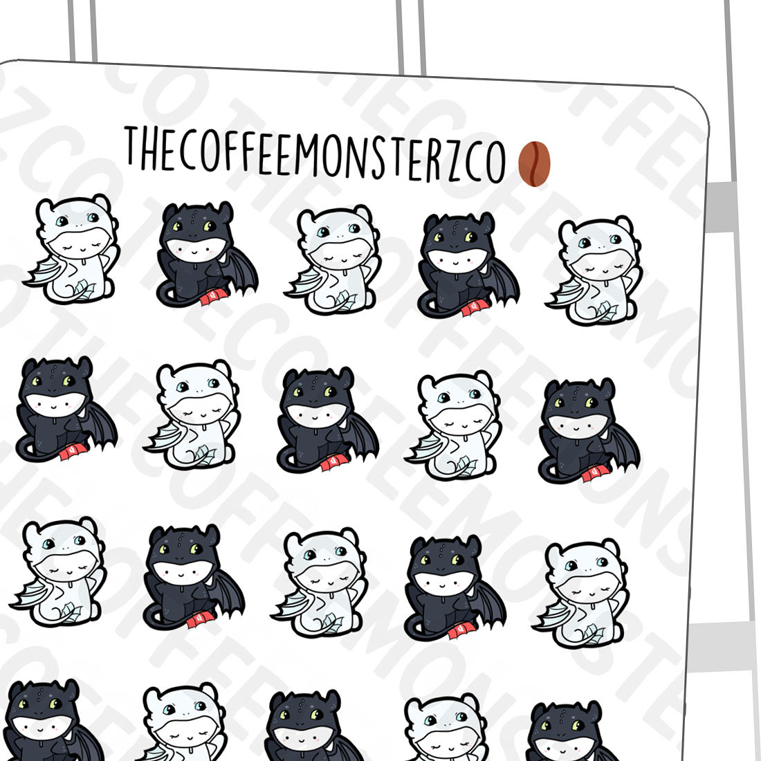 Toothless and Light Fury Onesies